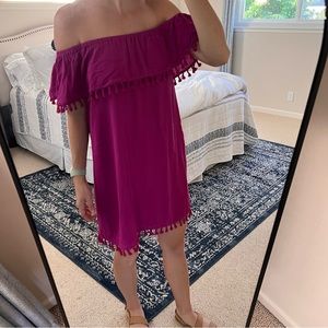 1.state Magenta Dress - Small